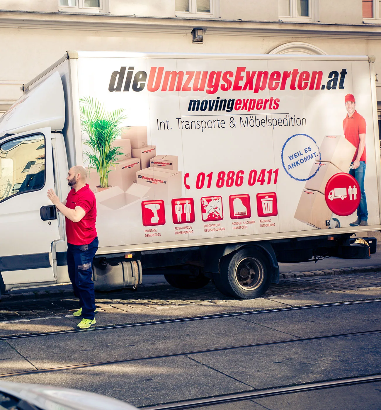 Umzug Wien mit unseren Experten, Beste Umzugsfirma aus Wien für Privat und Firmen